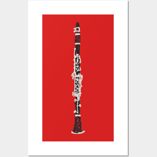 Sketchy Clarinet Posters and Art